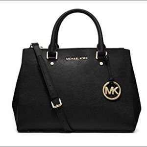 Michael Kors Sutton Satchel Saffiano Leather